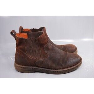 Born Hemlock Chelsea Boots Mens 10 M Distressed Brown Leather Hipster Preppy